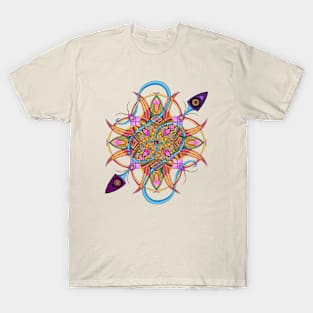 Tailed Mandala T-Shirt